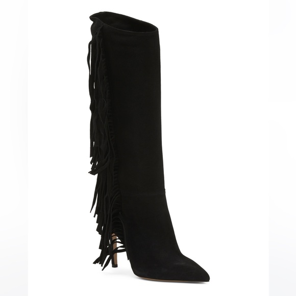 BEAUTIISOLES Made In Italy Suede Tania High Shaft Boots